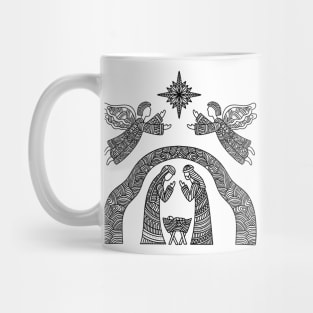 The Nativity scene Mug